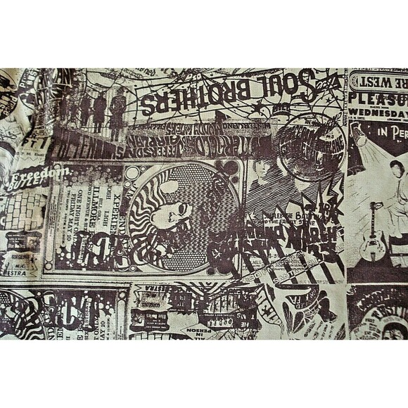 Live Mechanics Track Jacket Vintage All Over Print Music Concert Full Zip 2XL - Picture 9 of 11